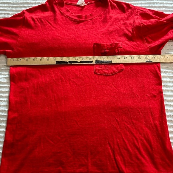 Vintage Sledmens Bert’s Surf  Shop Red T-Shirt Mens SzL(42-44) Single Stitch Y2K - Picture 9 of 10